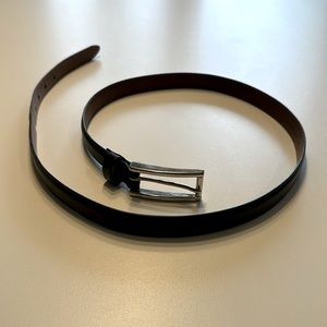 Black Cole Haan leather belt.